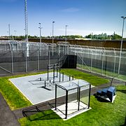 Anstalten Kumla, som förbereder för att ta emot barn.