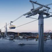 Till Göteborg 400-årsjubileum 2021 planeras det för en linbana mellan Järntorget och Wieselgrensplatsen.