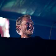 Avicii under en spelning i Pildammsparken 2016.