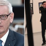 Arkivbild på Bildt, gärningsmannen i samband med attacken