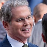 Scott Bessent till vänster