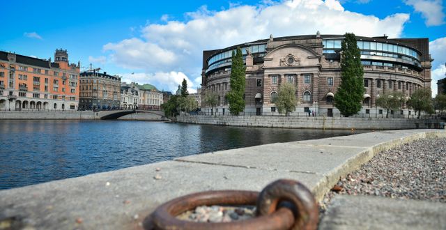 Riksdagshuset i Stockholm. Arkivbild. Stina Stjernkvist/TT / TT NYHETSBYRÅN