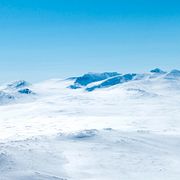 Utsikten från Getryggens topp. 