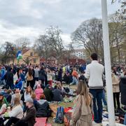 2022 års valborgsfirande i Uppsala.