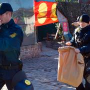 Dansk polis största narkotikatillslag mot Christiania gjordes tidigare i mars.
