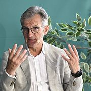 Riksbankschef Erik Thedéen i Almedalen.