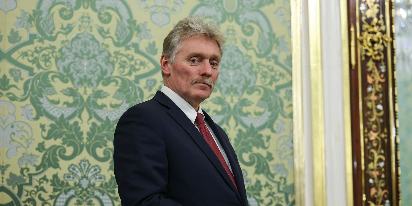 Arkivbild på Kremls talesperson Dmitrij Peskov.