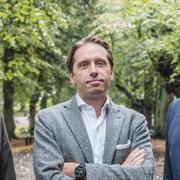 Arkivbild från 2019: Wilhelm Moberg, Hampus Brodén och Anders Ingelög, grundare av bolåneföretaget Stabelo.