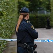Arkivbild: Polis vid Östra kyrkogården där kroppen hittades.