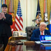 Musk och Trump.