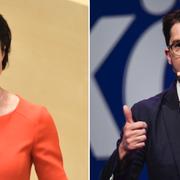 Anna Kinberg Batra och Jimmie Åkesson.