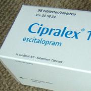 Cipralex-förpackning.