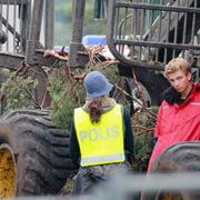 Demonstrationer i Ojnareskogen. Arkiv