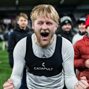 Örebros Kalle Holmberg var glad. 