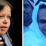 Bitte Hammargren och  Waleed Abu al-Khair.