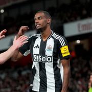 Alexander Isak i Newcastletröjan.