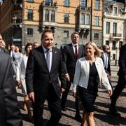 Statsminister Stefan Löfven (S) och finansminister Magdalena Andersson (S).