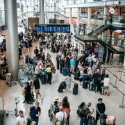 Köpenhamns flygplats Kastrup. Arkivbild. 