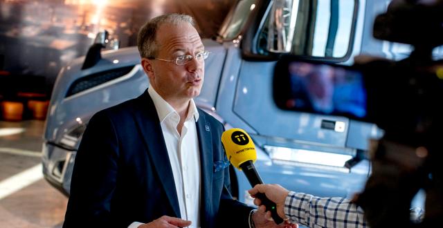 Volvos vd Martin Lundstedt  Adam Ihse/TT / TT NYHETSBYRÅN