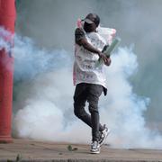 Protester i Kenya tidigare i juni. 
