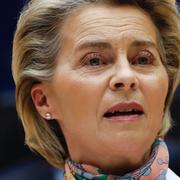 Arkivbilder. EU-chefen Ursula von der Leyen, skogsbruk, vattenkraftverk i Porjus.