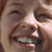 Inger Nilsson som Pippi Långstrump.