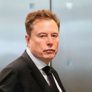 Arkivbild från april: Musk i rätten. 