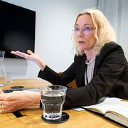 Riksgäldsdirektören Karolina Ekholm. Arkivbild.