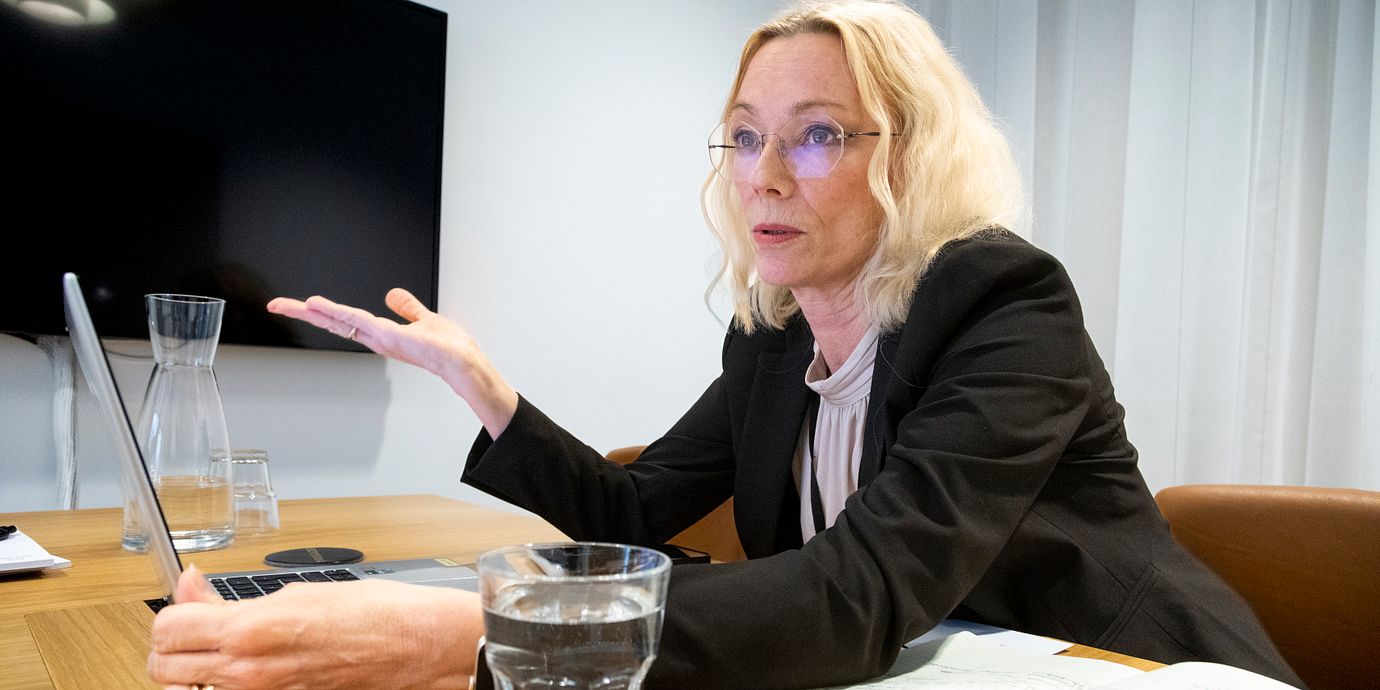 Riksgäldsdirektören Karolina Ekholm. Arkivbild.