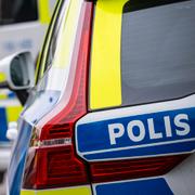 Polisen under en annan insats. Arkivbild.