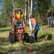 Bredband installeras i Norrbotten. Arkivbild.