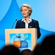 EU-kommissionens ordförande Ursula von der Leyen.
