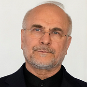 Mohammad Bagher Ghalibaf och skadorna efter israeliska attacker mot Beirut.