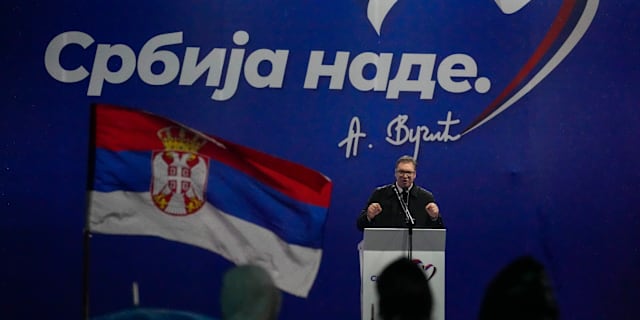 Aleksandar Vucic. Darko Vojinovic / AP