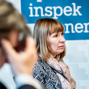 Camilla Rosenberg, generaldirektör och Johan Röhr, chefsjurist på Spelinspektionen