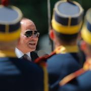 President al-Sisi på statsbesök i Rumänien.