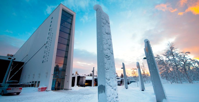 Nya Raketskolan i Kiruna. TT