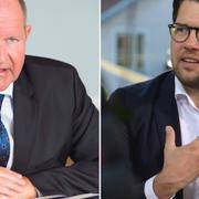 Dan Eliasson och Jimmie Åkesson.