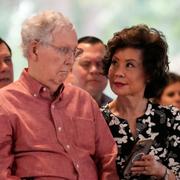 Mitch McConnell i augusti. 