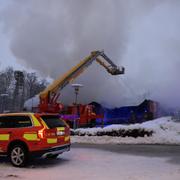 Bild från Ica-butiken i Haga, Västerås. Bild från 25 december.