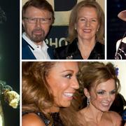 Michael jackson, ABBA, Lou Bega och Spice Girls.