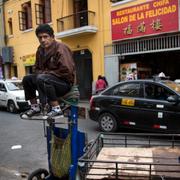 Arkivfoto: Chinatown i Lima, Peru, 1 oktober 2018. 