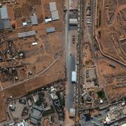 Satellitbilder vid gränsövergången i Rafah visar köer.