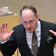 Aron Emilsson, utrikespolitisk talesperson för SD.