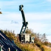 Militärradar i Danmark. Illustrationsbild.