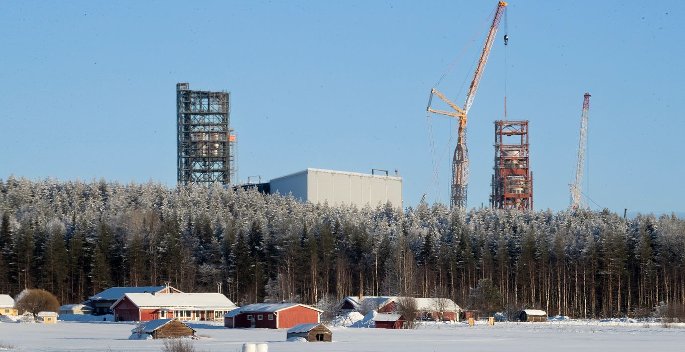 Stegras anläggning i Boden. 