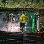 Olyckan utanför Växjö.