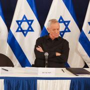 Benjamin Netanyahu och Benny Gantz.