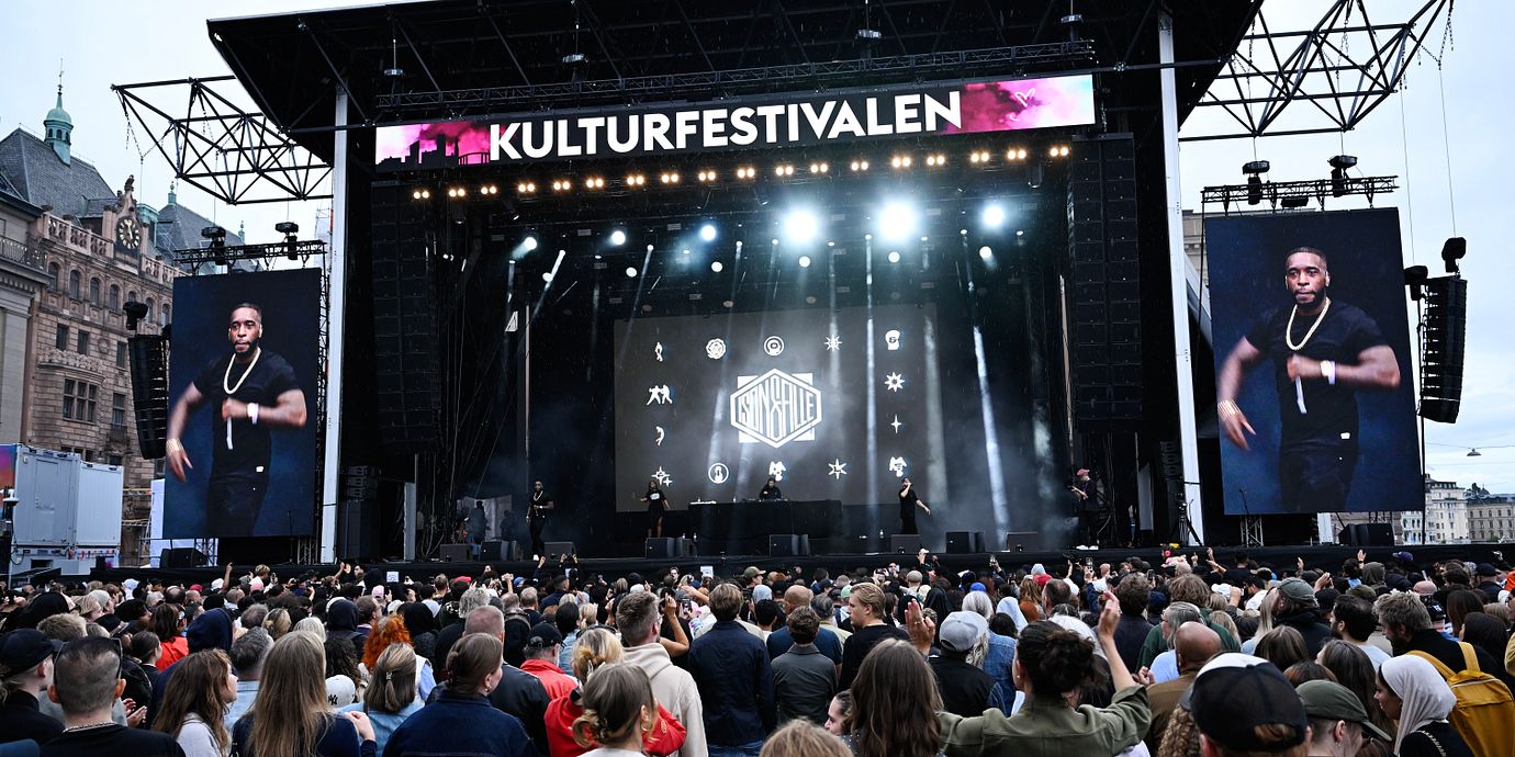 Ison och Fille uppträdde på Stockholms Kulturfestival förra året.