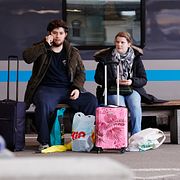 Många resenärer som ska åka tåg under måndagen drabbas.